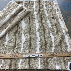 P/K Lifestyles Brushed Roar Faux Fur Red Fox | Medium/Heavyweight Faux Fur Fabric | Home Decor Fabric | 59" Wide