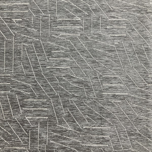 PKL Studio Dashboard Woven Chenille Charcoal | Heavyweight Woven, Chenille Fabric | Home Decor Fabric | 54" Wide