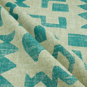 PKL Studio Secret Code Basketweave Aegean | Medium/Heavyweight Basketweave Fabric | Home Decor Fabric | 54" Wide