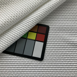 PKL Studio Embroidered Woven Breuer White | Heavyweight Woven Fabric | Home Decor Fabric | 54" Wide
