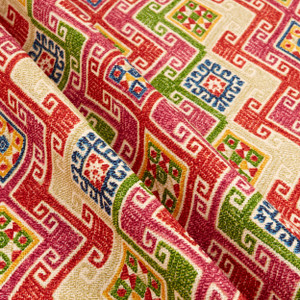 P/K Lifestyles Kaumari Path Duck Tamale | Medium Weight Duck Fabric | Home Decor Fabric | 54" Wide