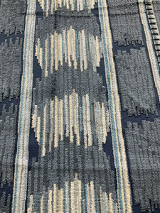 PKL Studio Velvet Ikat Lapis | Very Heavyweight Velvet Fabric | Home Decor Fabric | 54" Wide