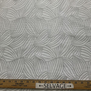 STOF France Uruguay Jacquard Naturel | Home Decor Fabric | 55" Wide