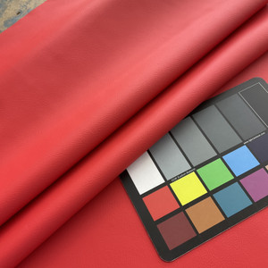 Guardian 14 Outdoor Cherry Red Cut by the Yard | Very Heavyweight Outdoor, Vinyl Fabric | Home Decor Fabric | 55" Wide