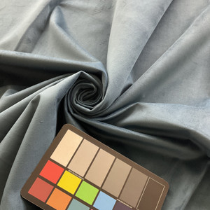 Endurepel Benjamin 308 Velvet Petrol Cut by the Yard | Medium/Heavyweight Velvet Fabric | Home Decor Fabric | 55" Wide