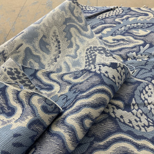 Artistry Dragon Sky Woven Azure | Home Decor Fabric | 57" Wide