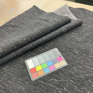 Sustain Performance Pineman Woven Ebony | Home Decor Fabric | 56" Wide