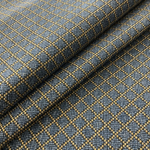 Sustain Performance Strunk Woven Indigo | Home Decor Fabric | 56" Wide