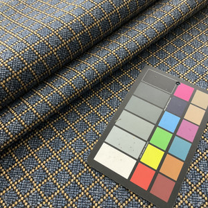 Sustain Performance Strunk Woven Indigo | Home Decor Fabric | 56" Wide