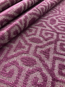 Sustain Performance Hullskin Woven Raspberry | Home Decor Fabric | 56.25" Wide
