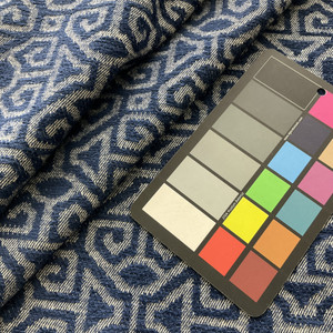 Sustain Performance Hullskin Woven Indigo | Home Decor Fabric | 56.25" Wide