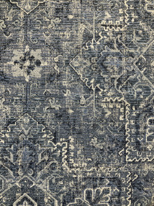 Swavelle Riggs Woven Chenille Denim | Home Decor Fabric | 56.5" Wide