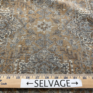 Swavelle Riggs Woven Chenille Sienna | Home Decor Fabric | 56.5" Wide