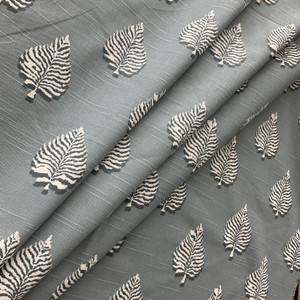 Premier Prints Reflection Slub Duck Shy Blue | Home Decor Fabric | 54" Wide