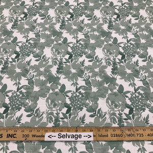 Premier Prints Zinnia Slub Duck Spruce | Home Decor Fabric | 54" Wide