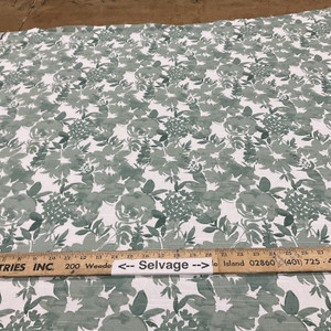Premier Prints Zinnia Slub Duck Spruce | Home Decor Fabric | 54" Wide