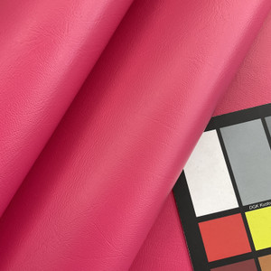 Vinyl Hot Pink | Very Heavyweight Vinyl Fabric | Home Decor Fabric | 54" Wide