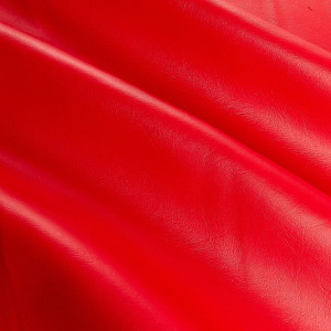 Vinyl Red | Very Heavyweight Vinyl Fabric | Home Decor Fabric | 54" Wide
