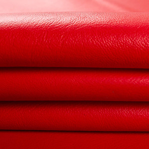 Vinyl Red | Very Heavyweight Vinyl Fabric | Home Decor Fabric | 54" Wide