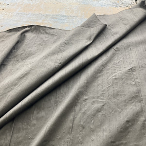 Dupioni Silk Fabric Greystone | Lightweight Dupioni Fabric | Home Decor Fabric | 54" Wide