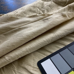 Dupioni Silk Fabric Gold | Lightweight Dupioni Upholstery | Home Decor Upholstery | 54" Wide