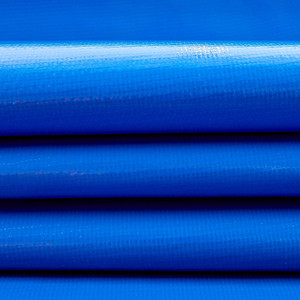 Oil Cloth Solid Blue | Heavyweight Oilcloth Fabric | Home Decor Fabric | 47" Wide