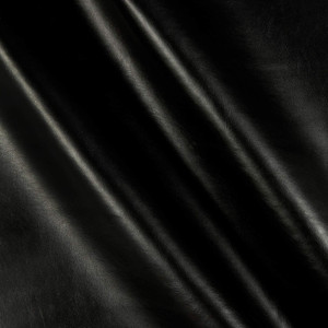 Marine Vinyl Black | Very Heavyweight Marine Vinyl, Vinyl Fabric | Home Decor Fabric | 54" Wide