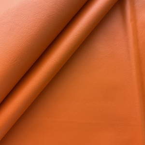 Vinyl Orange | Very Heavyweight Vinyl Fabric | Home Decor Fabric | 54" Wide