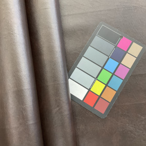 Faux Leather Caprice Brown | Heavyweight Faux Leather Upholstery | Home Decor Upholstery | 54" Wide