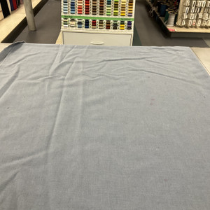 Slate Blue Wool-like Fabric | Upholstery / Curtains | 54" Wide | By the Yard