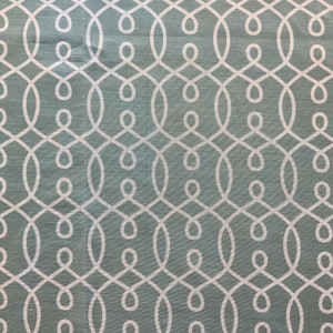 Light Blue Lattice | Sheer Drapery | 60" Wide | By the yard