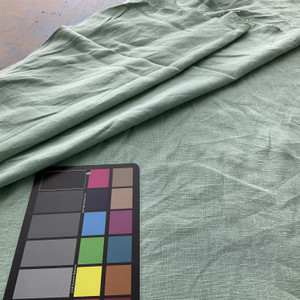 Seafoam Blue/Green | Medium Weight Linen Fabric | Home Decor Fabric | 54" Wide 