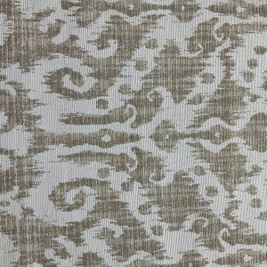 Richloom Solarium Outdoor Jacquard Jeness Birch | Very Lightweight Outdoor | Jacquard Fabric | Home Decor Fabric | 54" Wide