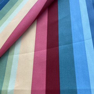 Multi-Color Outdoor/Indoor Striped fabric | Water resistant