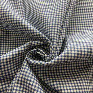 Magnolia Home Fashions Blue Micro Check | Home Decor Fabric | Medium Weight | 54" Wide | By The Yard