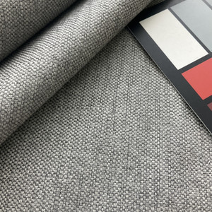Medium Grey Basketweave | Upholstery Fabric | Heavy Weight | 54" Wide | By the Yard