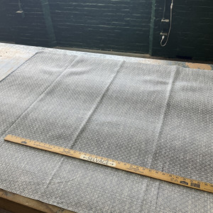 Diamond Weave in Charcoal Grey / Sky Blue / White | Upholstery Fabric | Heavy Weight | 54" Wide | By the Yard