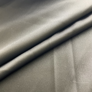 Black Monaco Satin Fabric | 60" Wide | Home Decor | Lightweight