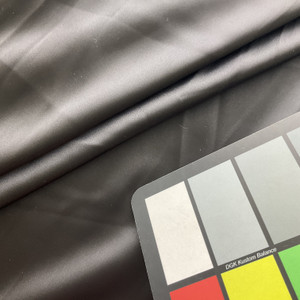 Black Monaco Satin Fabric | 60" Wide | Home Decor | Lightweight