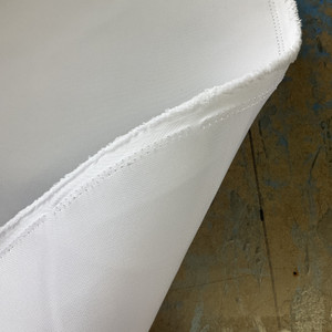 Solid White Outdoor Canvas Fabric | Waterproof | Backpacks / Tarps | 63" Wide | By The Yard