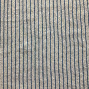Blue White Lightweight Stripe Fabric | Home Decor | 54" Wide | By The Yard