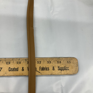 SEAQUEST Satchel / warm light brown Welt | PSQ-111 | Marine Vinyl Upholstery Trim | 5/8" wide | 5/32" cord | By the Yard 1002