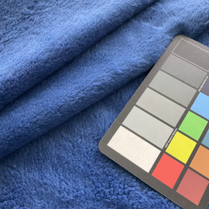 Blue Double-Sided Faux Fur Fabric | 60" Wide | Costumes, Stuffed Animals, Apparel | By the Yard