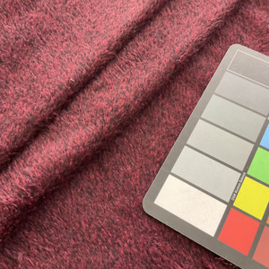 Burgundy and Black Fleece | By the Yard