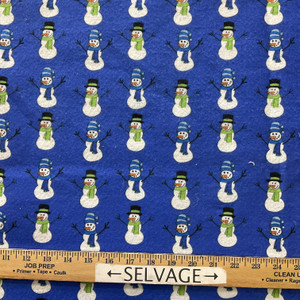 Printed Snowman Felt | Craft Fabric
