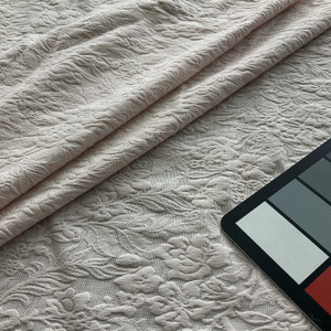 Pale Pink Stretch Lace | 4-Way stretch | Apparel / Lingerie | By the Yard