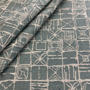 4 Yard Piece of Richloom Fortress Clear Zelona Jacquard Jasper | Heavyweight Jacquard Fabric | Home Decor Fabric | 54" Wide