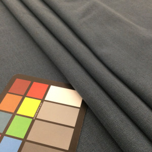 4.25 Yard Piece of Sensu in Denim | Solid Dark Blue | Linen Like Fabric | Slipcovers / Drapery / Upholstery | 54" Wide | By the Yard