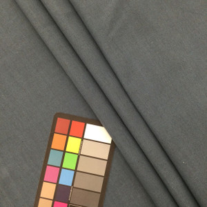 4.25 Yard Piece of Sensu in Denim | Solid Dark Blue | Linen Like Fabric | Slipcovers / Drapery / Upholstery | 54" Wide | By the Yard