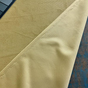 4 Yard Piece of P Kaufmann Imperial Velvet Drapery Gold Dust | Heavyweight Velvet Fabric | Home Decor Fabric | 54" Wide